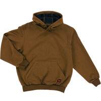 Water Repellent Fleece Pullover Hoodie, Men's, X-Small, Brown SHJ084 | Brunswick Fyr & Safety