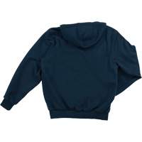 Water Repellent Fleece Pullover Hoodie, Men's, X-Small, Navy Blue SHJ092 | Brunswick Fyr & Safety