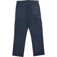 WP100 Work Pants, Cotton/Spandex, Navy Blue, Size 0, 30 Inseam SHJ118 | Brunswick Fyr & Safety