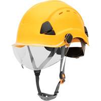 Fibre Metal Safety Helmet, Non-Vented, Ratchet, Yellow SHJ272 | Brunswick Fyr & Safety