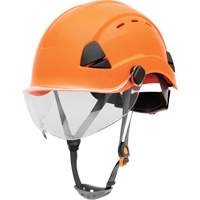 Fibre Metal Safety Helmet, Non-Vented, Ratchet, Orange SHJ273 | Brunswick Fyr & Safety