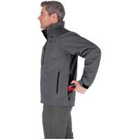 M12 Heated Toughshell Jacket (Jacket Only), Men's, Medium, Grey Brunswick Fyr & Safety