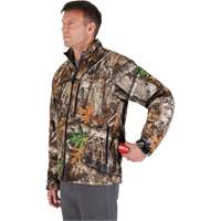 M12 Heated Quietshell Jacket with Battery, Men's, Small, Multi-Colour Brunswick Fyr & Safety