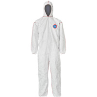 Combinaisons SFR avec cagoule, Moyen, Blanc, Tyvek 400 Brunswick Fyr & Safety