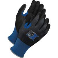 Cut-X Cut-Resistant Touchscreen Gloves, Size 7, 21 Gauge, Polyurethane Coated, Polyester/Stainless Steel/HPPE Shell, ASTM ANSI Level A9 SHJ640 | Brunswick Fyr & Safety