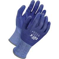 Cut-X Cut-Resistant Gloves, Size 7, 18 Gauge, Silicone Coated, HPPE Shell, ASTM ANSI Level A9 SHJ645 | Brunswick Fyr & Safety
