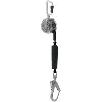 V-TEC™ 36CLS Personal Fall Limiter-Cable, 10', Galvanized Steel, Swivel SHJ655 | Brunswick Fyr & Safety