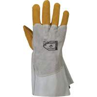 Endura&reg; 335DBP Welding Gloves, Split Cowhide/Split Elkhide, Size Small Brunswick Fyr & Safety