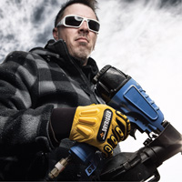 Gants The Original Dryrigger, 7/Petit, Paume en Su&egrave;de, Poignet &agrave; enfiler Brunswick Fyr & Safety