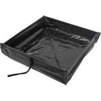 Collapsible Roll-Up Spill Berm, 60 US gal. Capacity, 4' W x 4' L x 6" H Brunswick Fyr & Safety