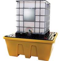 IBC Spill Pallet, 333 US gal. Spill Capacity, 66" x 66" x 27.5" Brunswick Fyr & Safety