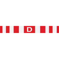 Panneau D canadien pour le transport lourd, Bois, 96" la x 12" h Brunswick Fyr & Safety