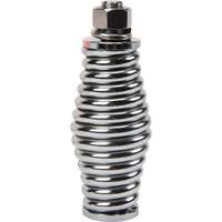 Heavy-Duty Safety Whip, Threaded Mount, 8' High, Orange with Reflective X Brunswick Fyr & Safety