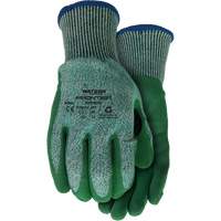 Gants 351 Stealth Frontier, Taille T-petit, Calibre 13, Rev&ecirc;tement PVC/Latex de caoutchouc, Enveloppe en PEHP/Polyester, ASTM ANSI niveau A5 Brunswick Fyr & Safety