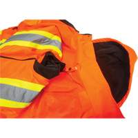 Parka d'hiver imperm&eacute;able 7-en-1, Orange haute visibilit&eacute;, Moyen Brunswick Fyr & Safety