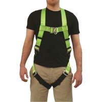 FBH-10000L Contractor Series Safety Harness, CSA Certified, Class AL, 400 lbs. Cap. Brunswick Fyr & Safety