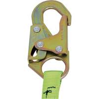 SA-5405-4 Shock Absorbing Lanyard, 4', Snap Hook Center, Snap Hook Leg Ends, Polyester Brunswick Fyr & Safety