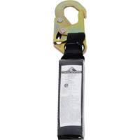 SA-54022-4 Shock Absorbing Lanyard, 4', Form Hook Center, Snap Hook Leg Ends, Polyester Brunswick Fyr & Safety