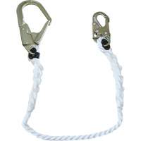 LAN-1242-4 Longe &agrave; corde de retenue 5/8", 1 branches, 4', Classe CSA A Brunswick Fyr & Safety