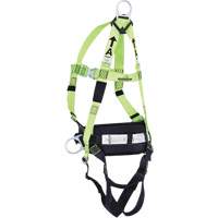 FBH10000L1020-S  Contractor Series Safety Harness with Positioning Belt, CSA Certified, Class ALP, Small Brunswick Fyr & Safety