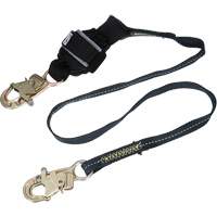 Arc Flash Web Shock-Absorbing Lanyard, 6', Snap Hook Center, Snap Hook Leg Ends, Kevlar&reg; Brunswick Fyr & Safety