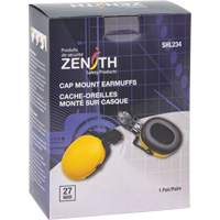 Cache-oreilles passifs, Fixation pour casque, 27 NRR dB Brunswick Fyr & Safety