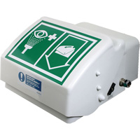 Douche oculaire/faciale, Installation Montage mural, Bol Plastique Brunswick Fyr & Safety