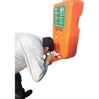 Portable Self-Contained Eyewash Station, Gravity-Fed, 10 gal. Capacity, Meets ANSI Z358.1 Brunswick Fyr & Safety
