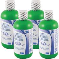 Additive to Preserve Water in Self-Contained Emergency Eye Wash Stations, Canada, 4 Pack, 8 oz. Brunswick Fyr & Safety