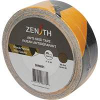 Anti-Skid Tape, 2" x 60', Black & Yellow Brunswick Fyr & Safety