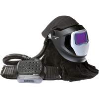 Ensemble de mise &agrave; niveau du syst&egrave;me de respirateur &agrave; &eacute;puration d'air propuls&eacute; Adflo avec casque Versaflo de la s&eacute;rie M et &eacute;cran de soudage Speedglas, Masque de soudage, Pile Lithium-ion Brunswick Fyr & Safety