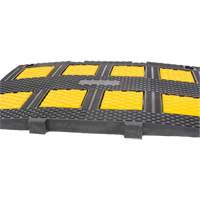 Middle Speed Hump, Rubber, 3' L x 20" W x 2" H Brunswick Fyr & Safety