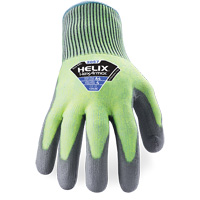 Helix&reg; 2057 Abrasion- & Cut-Resistant Gloves, Size 6/X-Small, 13 Gauge, Polyurethane Coated, HPPE Shell, ASTM ANSI Level A4/EN 388 Level C Brunswick Fyr & Safety