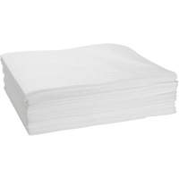 Feuilles absorbantes li&eacute;es, Huile seulement, 15" x 19", 10 gal. d'absorption Brunswick Fyr & Safety