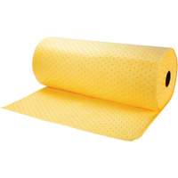 Rouleaux absorbants li&eacute;es, Poids moyen, 150' lo x 30" la, Absorption 16 gal. Brunswick Fyr & Safety