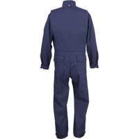 Westex UltraSoft&reg; Welder's Coverall - Regular, Size Small, Navy Blue Brunswick Fyr & Safety