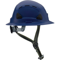Casque Fibre Metal de style escalade avec bordure compl&egrave;te, R&eacute;pond aux normes CSA type 2, Suspension Rochet, Ventil&eacute; Brunswick Fyr & Safety