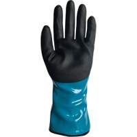 Gants alimentaires de protection contre les produits chimiques, le froid et la coupe, Taille 7, 12" lo, PVC, Doublure en Nylon Brunswick Fyr & Safety