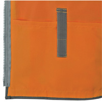 Pioneer Mesh Back Zip Front Surveyor Safety Vest, High Visibility Orange, Small, Polyester Brunswick Fyr & Safety