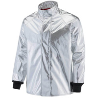Manteau r&eacute;fl&eacute;chissant la chaleur, 2T-Grand, Kevlar PBI aluminis&eacute; Brunswick Fyr & Safety