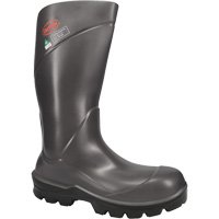 Bottes de s&eacute;curit&eacute; int&eacute;grales Boss Footwear, Polyur&eacute;thane, Embout Acier, Taille 4, Imperm&eacute;able Brunswick Fyr & Safety