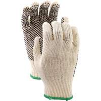Gants en tricot avec pois de PVC 417, Poly/coton, Un c&ocirc;t&eacute;, Petit Brunswick Fyr & Safety