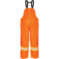 R805 Hurricane Bib Pants, Small, High Visibility Orange Brunswick Fyr & Safety