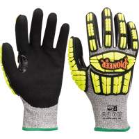 Cut and Impact-Resistant Gloves, Small, Synthetic Palm, Knit Wrist Cuff Brunswick Fyr & Safety