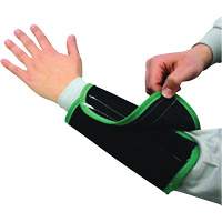 Kut Gard&reg; 2-Ply Cane Mesh Sleeve, Nylon, 9", ASTM ANSI Level A4, Black Brunswick Fyr & Safety