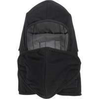 Pioneer 766A Flame-Resistant Quilted Hard Hat Liner with Detachable Mouthpiece, Black/Grey, Cotton/FR-Tech&reg;/Modacrylic/Nylon Brunswick Fyr & Safety