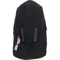 Pioneer 766A Flame-Resistant Quilted Hard Hat Liner with Detachable Mouthpiece, Black/Grey, Cotton/FR-Tech&reg;/Modacrylic/Nylon Brunswick Fyr & Safety