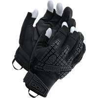 X-Site&reg; Impact Trigger Finger Gloves, Suede Palm, Size X-Small Brunswick Fyr & Safety