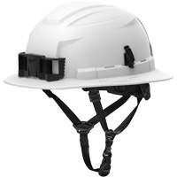 BOLT 4-Point Full Brim Safety Helmet, Ratchet Suspension, ANSI Type II/CSA Type 2 Brunswick Fyr & Safety