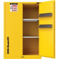 Armoire de s&eacute;curit&eacute; pour produits inflammables Utili-Guard+, 45 gal., 2 Porte(s), 43" La x 65" h x 22" p Brunswick Fyr & Safety